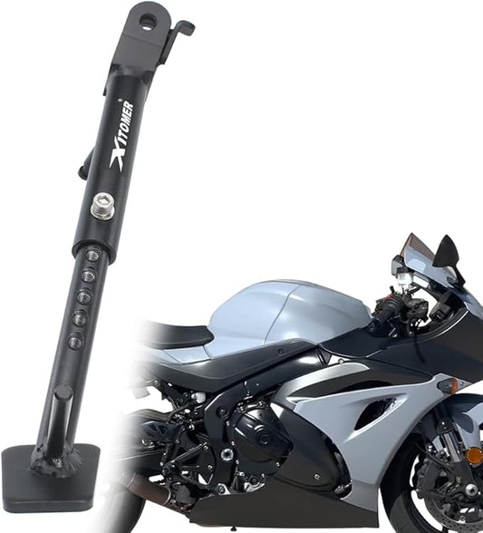 Xitomer 0-3 '' Adjustable Kickstand Fit for GSX-R1000 2017-2026 Motorcycle Side Stand Foot Side Support