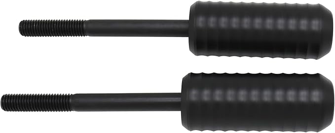 4" Motorcycle Frame Sliders Falling Crash Protector Upper Shock Mount Guards Falling Side Protector No Cut Kits Fit for Dyna 2006-2017 (Gripple Style)