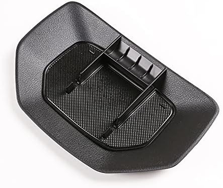 Fit for Toyota Tundra 2007-2021 Car Dash Center Console Table Storage Tray,Instrument Organizer ABS Black Materials Anti-Slip Backing Accessories (Without Mobile Phone Holder)
