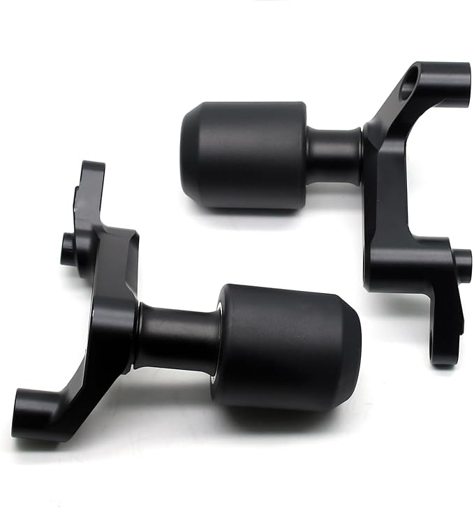 MZS Motorcycle Frame Sliders, Crash Protector Falling Protection Guards Kits Accessories No Cut Black Compatible with 790 Models 2018-2025/890 Models (Not Adventure) 2020-2025