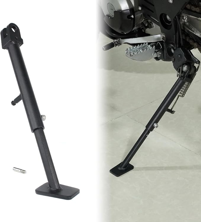 Xitomer 0-3 inch Adjustable Kickstand Fit for KLX300 2021-2023 / KLX250S 2009-2014 / KLX250 2020 2019 2018-2020, Motorcycle Adjustable Side Stand
