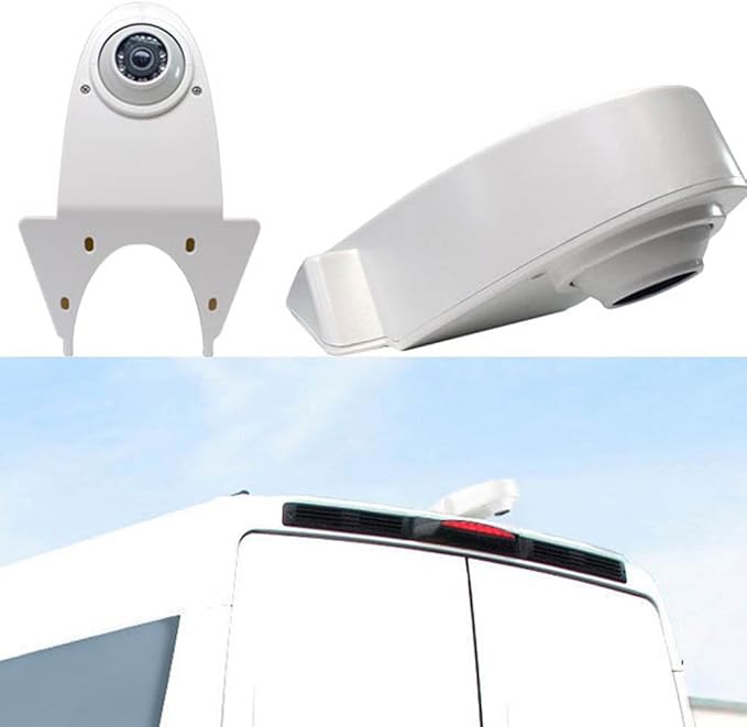 3rd Brake Light Reverse Camera Brake lamp Rear View Back up Camera Replacement for VW Crafter T5 Benz Sprinter vito Viano Citroen Dacia Ford Hyundai Mitsubishi Nissan Seat Skoda