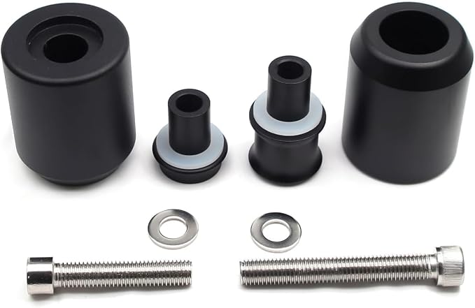 MZS Motorcycle Frame Sliders Compatible with CBR650R CBR 650R CB650R E-Clutch 2024 2025 2026, Falling Anti Crash Protector Guards Engine Fairing Protection No Cut Kits Black