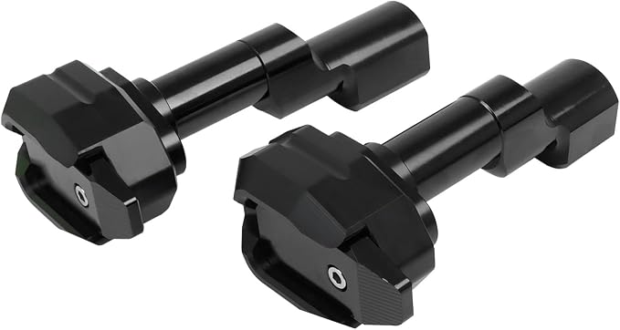 Compatible with Ninja 300 250 2013-2018 Frame Sliders CNC Aluminum Motorcycle Engine Guard Bodywork Fairing Falling Protection(Black)