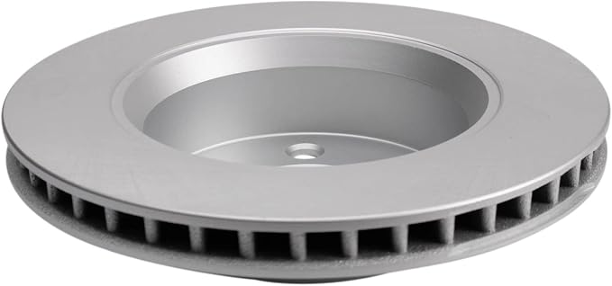 TRQ Front Brake Rotor Set G Coated Vented Compatible with 2007-2011 Dodge Nitro 2008-2012 Jeep Liberty