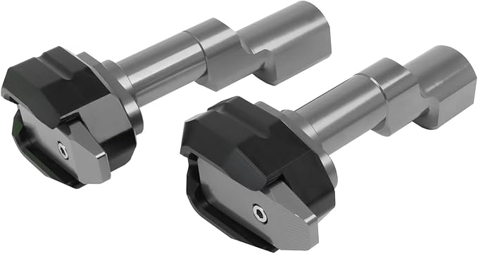 Compatible with Ninja 300 250 2013-2018 Frame Sliders CNC Aluminum Motorcycle Engine Guard Bodywork Fairing Falling Protection(Titanium)