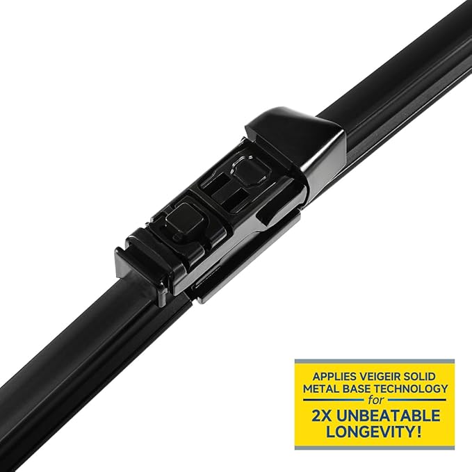 3 Pack Windshield Wiper Blades Compatible with Mazda CX-5 2017-2025 and CX-9 2016-2023, Front and Rear, 24" 18" 14"