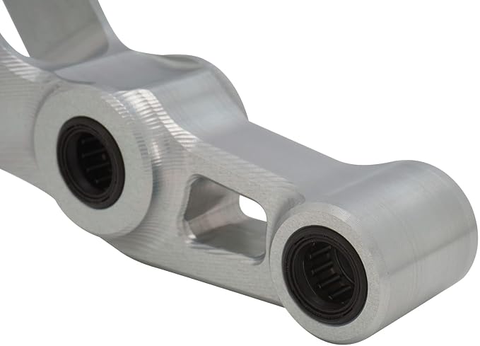 JFG RACING Sur Ron Suspension Linkage Kit Motorcycle Rear Progressive Suspension Link Kit Compatible To Sur Ron X X160 X260 Electric Dirt Bike ICE SILVER