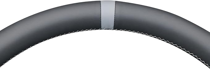 MEWANT Hand Sewn Steering Wheel Cover Wrap for Volvo VNL VNR FM FH 2017-2025 Steering Wheel Accessories for Volvo FM