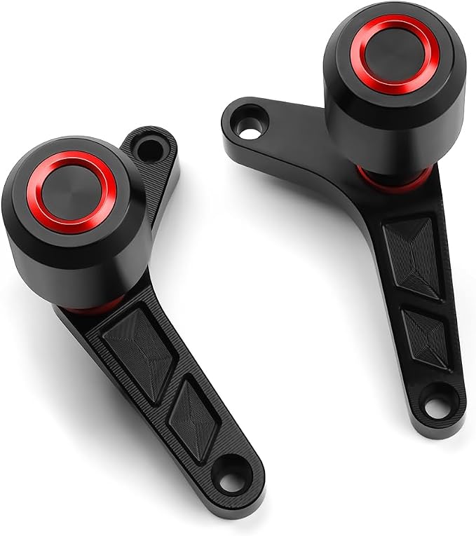 Modeer Motorcycle Frame Sliders Compatible with NINJA 1100SX Ninja 1100 SX 2025 Falling Protector Crash pads ninja1100sx ninja 1100 sx Accessories (red)