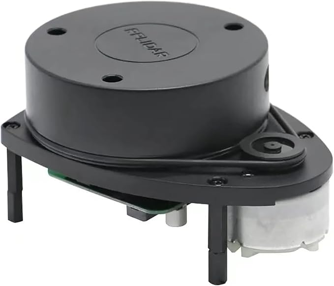 SLAMTEC RPLIDAR A1M8-360 Degree Laser Radar (LIDAR) for Robot Navigation, SLAM, and 2D Mapping - 12m Range, 5.5Hz Scan Frequency