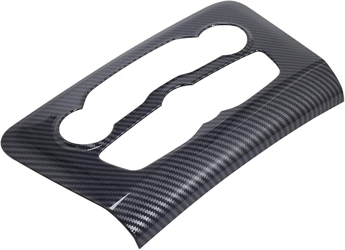for Dodge Charger 2015-2023 Interior Accessories Central Control Air Conditioning A/C Panel Cover ABS Carbon Fiber