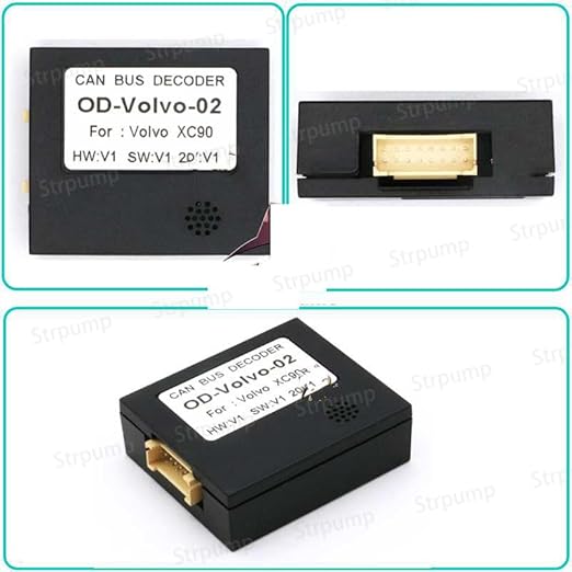 16pin Car Radio Stereo Power Retrofit Harness Cable Wire Loom for 2004-2014 Volvo XC90 with Can Bus Decoder