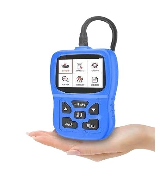 Automobile Fault Detector, OBD2 Scanner Car Diagnostic Tool Check Engine System Battery Tester Multi-Language Code Reader Read Vehicle Information