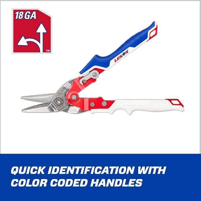 Lenox Left Cut Aviation Snips