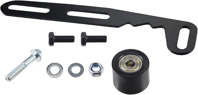 Mini Bike Jackshaft Assembly Cover with Chain Tensione 420 Chain 90&42 links Fit For Coleman CT200U CT200U-EX BT200X, Axis M200, for Baja Warrior MB200 196cc 212cc 200cc 6.5HP Engine