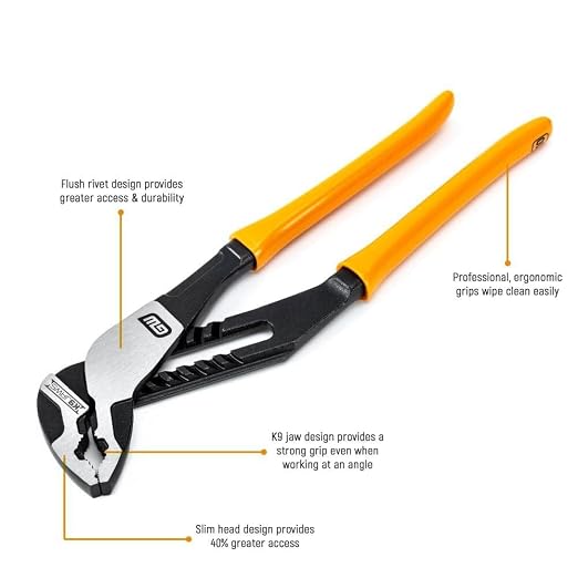GEARWRENCH 4 Piece Dipped Mixed Material Plier Set - 82203-06