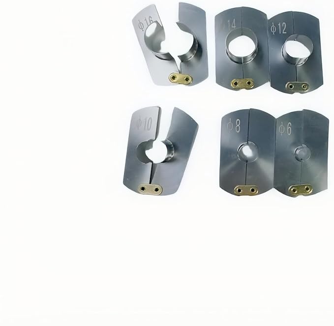 88800414 Stainless Steel Air Hose Removal Tool Set for Volvo Renault Mack Trucks (6-16mm) JD006-1 JD006-2 JD006-3 (One-piece Air Tube Removal Tool)