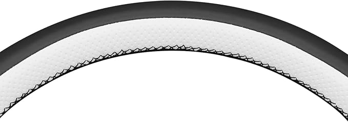 MEWANT Hand Stitch Steering Wheel Cover for Toyota Land Cruiser 2024-2026, Custom Fit DIY Wrap Interior Accessories