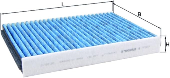 MAHLE LAO 387 CareMetix Cabin Air Filter