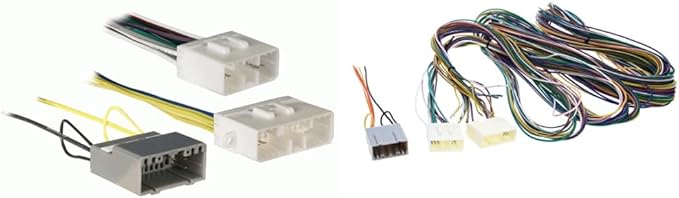 Metra 70-6514 Amplifier Bypass Harness for Select 2005-2007 Chrysler, Dodge and Jeep Vehicles & Metra 70-6510 Wiring Harness for Select 2002-2004 Dodge Ram with Infiniti System