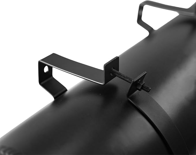 High quality Black Go Kart Gas Tank Fuel Tank Aluminum Cylinder 6 x 20" Center Fill 2.2 Gallon minibike gas fuel tank For Golf Cart ,Motorcycle ,Dune Buggy ,mini bike ,go kart performance part