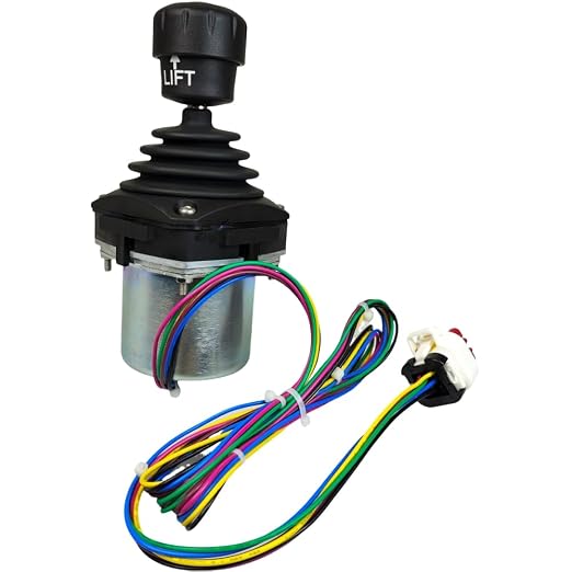 XYZIL Joystick Controller 1600317 1001129555 1001118417 Compatible with JLG Boom Lift 660SJ 460SJ 600A 400S 450AJ 450A 600S 601S 600SC 660SJC 800AJ 800A 860SJ 1250AJP Swing 1001118417
