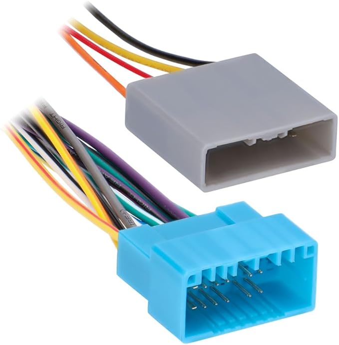 Metra 70-1727 Factory Amplifier Bypass Harness for 2006 Honda Civic Vehicles