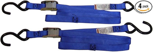 Ancra 40888-34-02 Blue Original Premium Cam Buckle Tie Down, 4 Pack