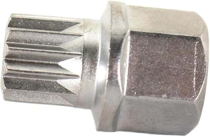 TMAX 30/13Pt Wheel Lock Nut Screw Removal Key Anti-Theft Lugnut Socket S3054 for BMW Vehicles