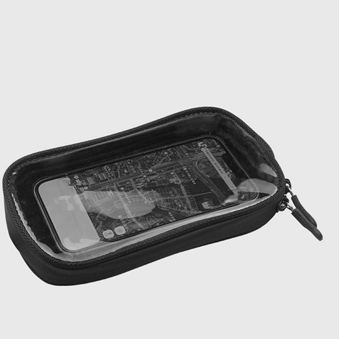 ABOOFAN Magnetic Motorcycle Tank Bag with Touchscreen Pocket, Small Waterproof Motorbike Gas Tank Bag for Navigation and Outdoor Riding Accessories