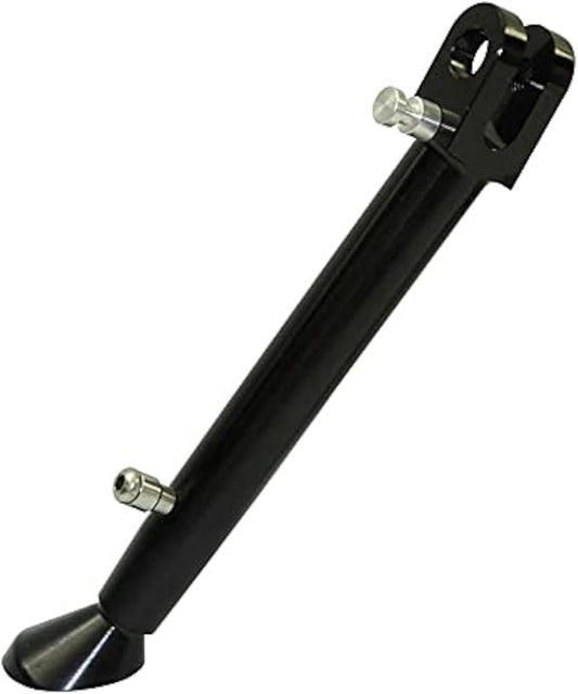 Motobiker Adjustable CNC Aluminum Kickstand Compatible with K-awasaki ZX-6 ZX6R ZZR600 ZX-9R ZX-10R Black