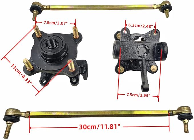 CLEO Front Wheel Steering Assembly For 150cc 200cc 250cc ATV taotao