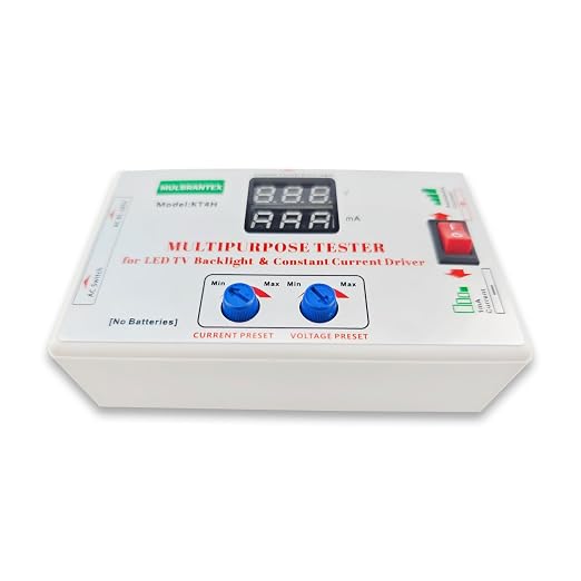 Multi Tester for LED TV Backlight ＆ Constant Current Board & All LED Repair | For LED Strips, Single LED Beads, COB Light Sources, Displays, Computers, Monitors, Vehicle LED Lights, Output 0-330V/0-150mA