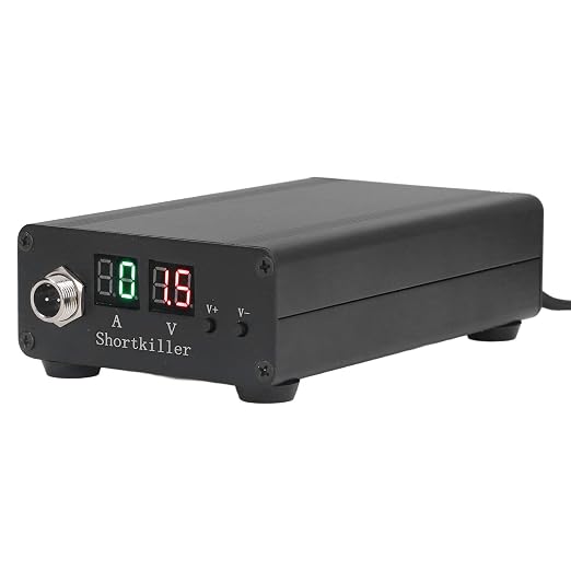 Mobile Phone Circuit Detector, VCC Power Supply Short Circuit Detector with Multiple Real Time Display Short Circuit Detection Box for Phone PC Motherboard Repair