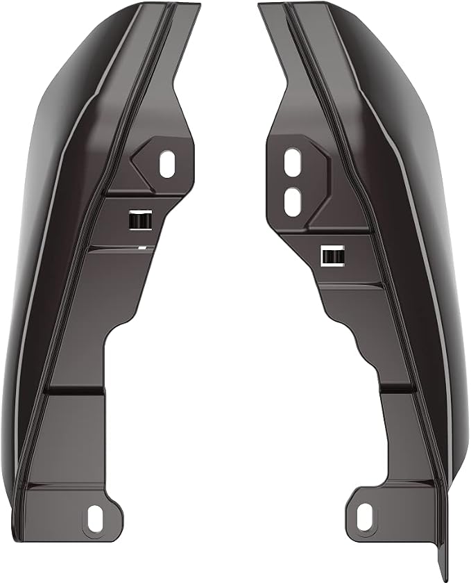 Advanblack 2024 RG Mid Frame Air Deflectors Compatible for Harley Touring Street Glide, Road King, Electra Glide, 2009-2025(Black Forest)