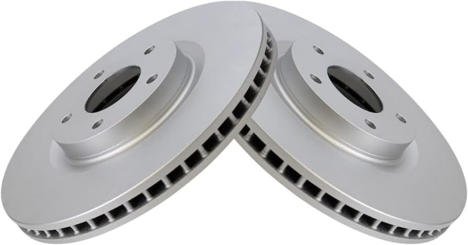 TRQ Front Brake Rotor Set Compatible with 2004-2023 Nissan Maxima 2003-2011 Murano 2005 Altima