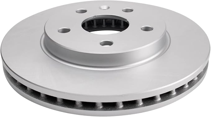 TRQ Front Brake Rotor Set G Coated Vented Compatible with 2012-2016 Buick LaCrosse 2011-2016 Regal 2013-2015 Chevrolet Malibu 2016 Malibu Limited