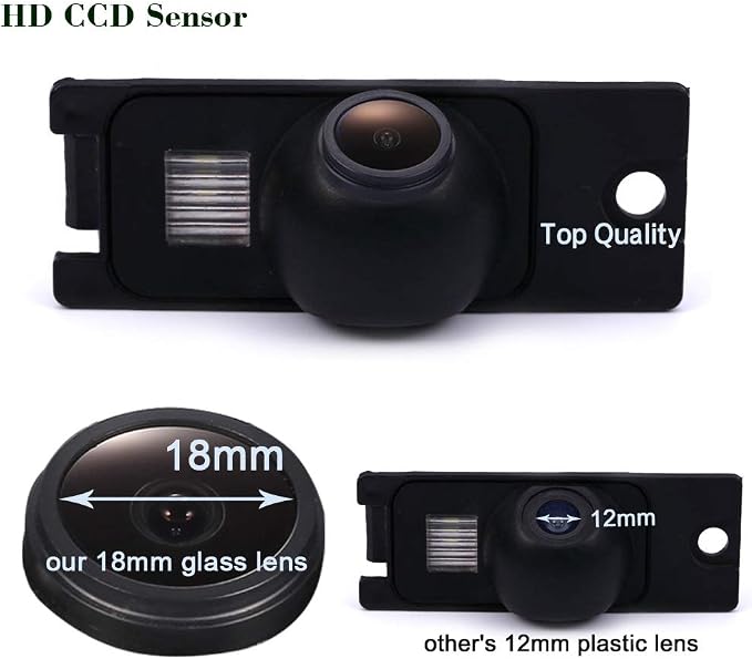 Super HD Vehicle Camera 1280x720 Pixels 1000 TV Lines car Rear View Back up Vehicle Camera Parking Reverse for Volvo S80 S140 XC60 S40 C70 S80L S40L S80 S60L S40L XC90 S80L Waterproof