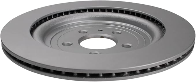 TRQ Rear Brake Rotor Set Compatible with 2013-2019 Ford 2012-2019 Lincoln