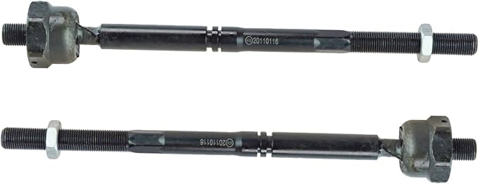 TRQ Inner Driver and Passenger Side Tie Rod Set 2 Piece Compatible with 2004-08 Ford F-150 RWD 2006-08 Lincoln Mark LT RWD