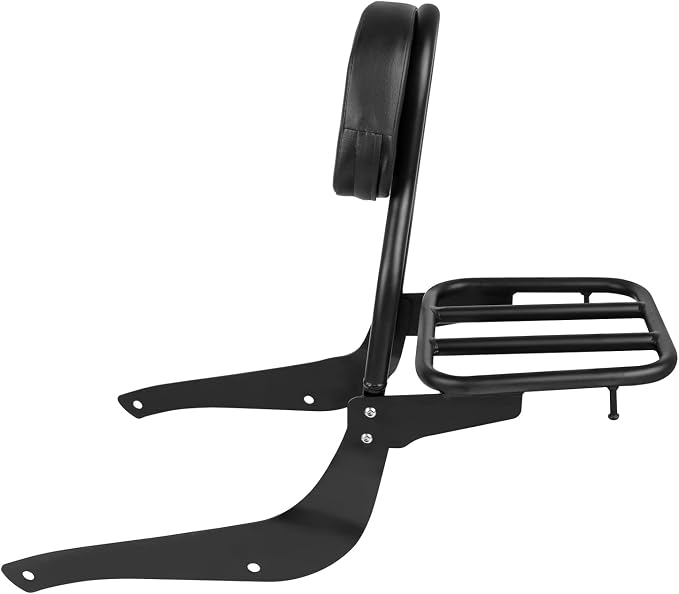 Worldmotop Motorcycle Sissy Bar Backrest Rear Passenger Seat for Suzuki Volusia VL800 2001-2011 Boulevard C50 2005-2011 Boulevard M50 2005-2008 Detachable Backrest(for C50-B)