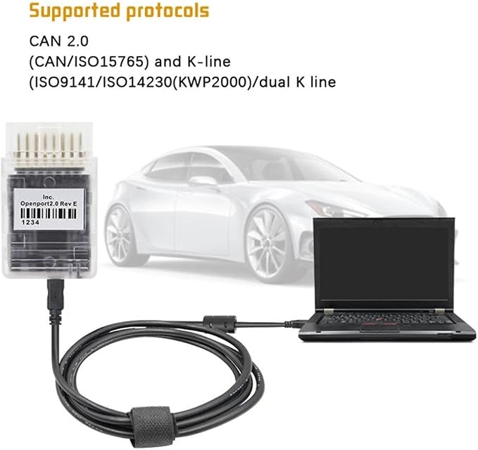 Dan&Dre Newest Tactrix OpenPort 2.0 Tuning Tool Compatible for Subaru/Mitsubishi USB 2.0 Port ECU Flash Tool