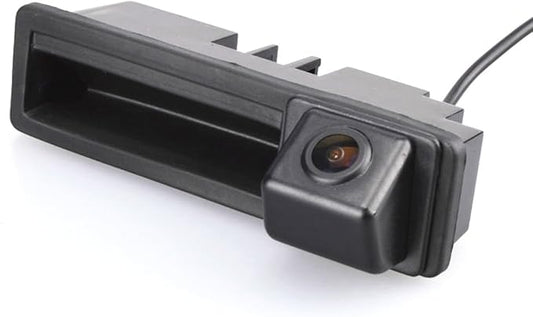 Trunk Handle Vehicle Camera Integrated into Case Handle Rear View Camera Parking Reverse for A6L/Q7/A3 8P 8V /A4 B6 B7/A6L/8E /S5 (Model 01678=110x30 mm)