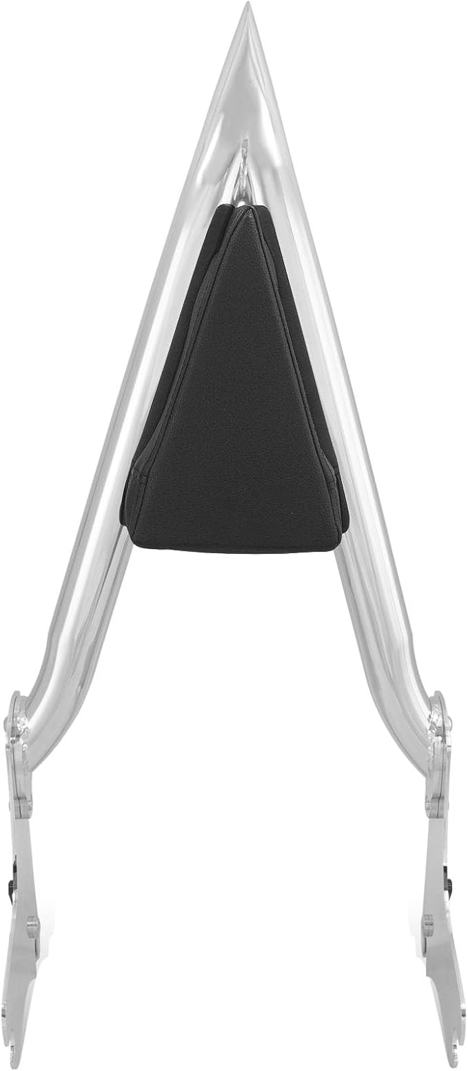 YHMOTO 22" Detachable Passenger Backrest Sissy Bar Quick Release Fit For Harley Davidson Touring Models Harley Touring Road King Electra Glide Street Glide FLHR FLHX FLHT FLTR 1997-2008