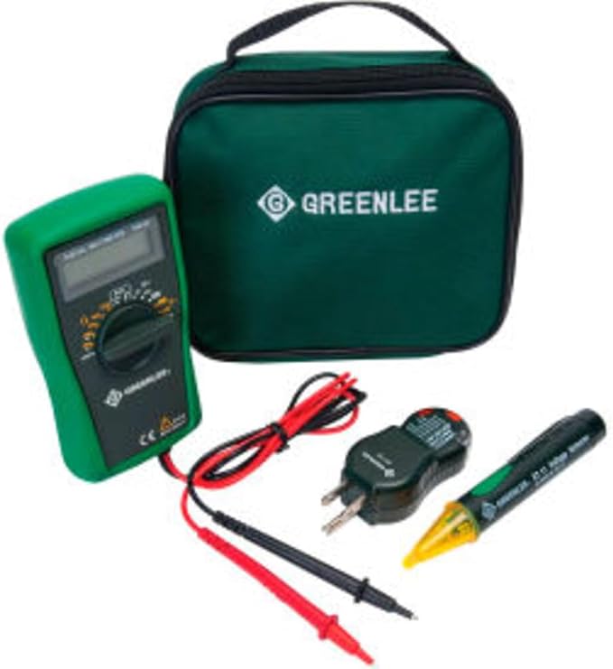 Greenlee - Electrical Kit-Basic (Tk-30A), Elec Test Instruments (TK-30A), 10 x 8 x 3", Black