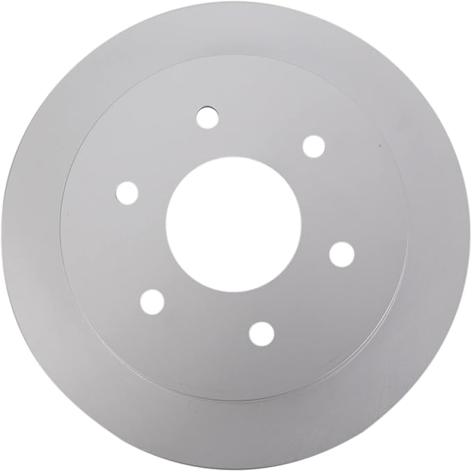 TRQ Rear Brake Rotor Set Coated Compatible with 2004-2010 Infiniti QX56 2004 Nissan Pathfinder Armada 2004-2015 Nissan Titan 2005-2015 Armada 2017-2019