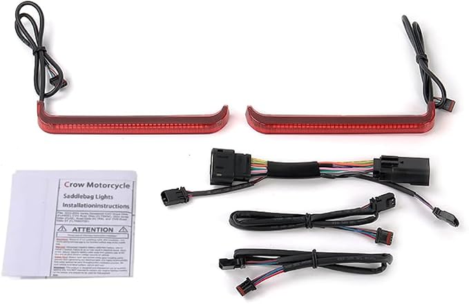 Saddlebag Sequential Light Turn Running Brake Taillight for Harley 2023.5-2025 Road Glide FLTRX,CVO Road Glide ST FLTRXSTSE,CVO Street Glide FLTRXSE FLHX FLHXU 2024 2025