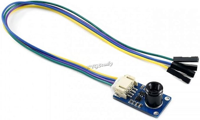 MLX90640 IR Array Thermal Imaging Camera 32×24 Pixels 55° Field of View I2C Interface 3.3V/5V Compatible with Raspberry Pi (ESP32) STM32 @XYGStudy (MLX90640-D55 Thermal Camera)