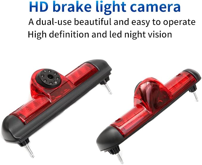 Car Brake Light Backup Camera for Chevrolet Express Van GMC Savana Van CCD Reverse Rear View Auto Camera Parking LED